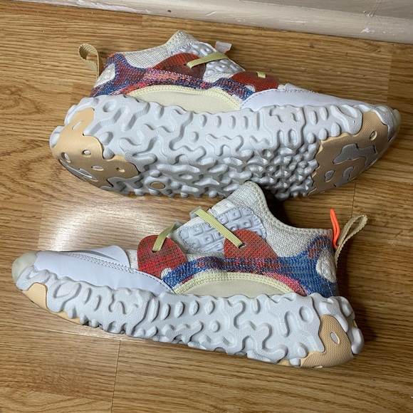 Nike ISPA OverReact Flyknit 'Light Bone' CD9664-100 size 8.5 - Picture 2 of 6